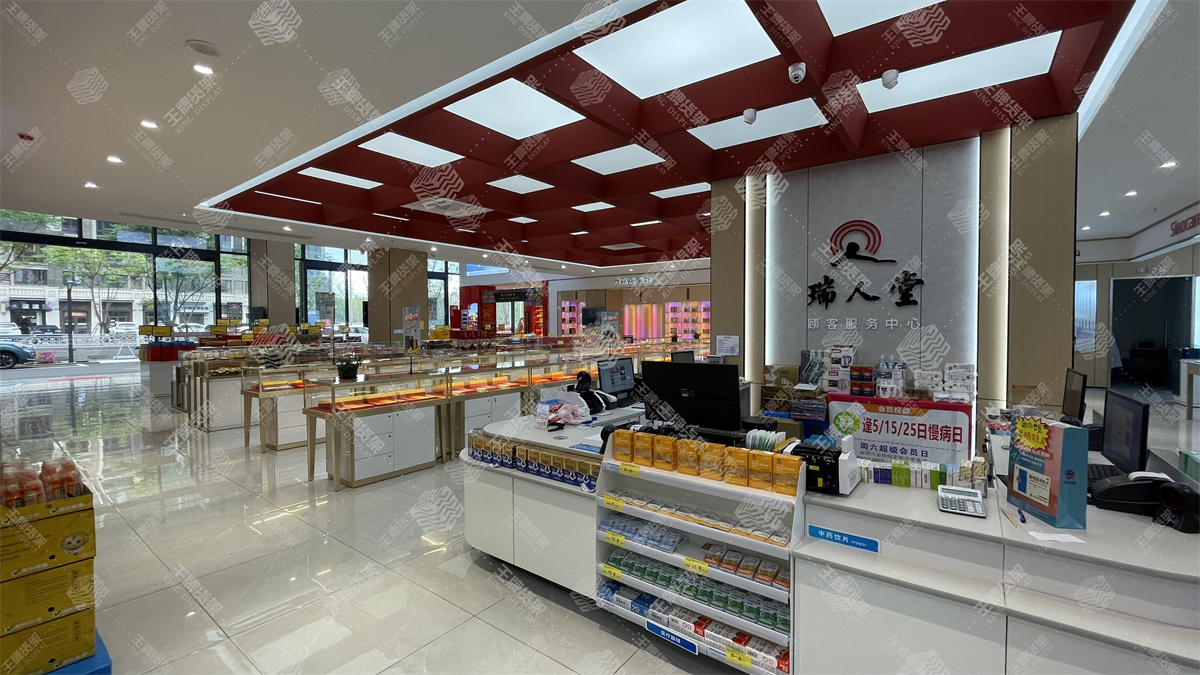药店货架，药房货架，王牌货架，货架，药店设计