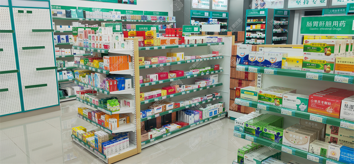 药店货架，药房货架，王牌货架，货架，药店设计