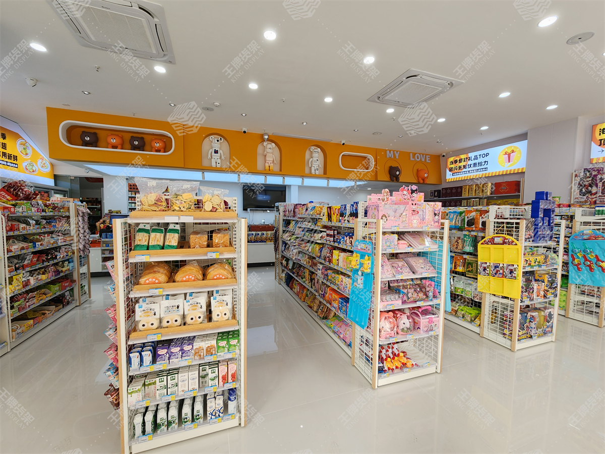 便利店，便利店货架，便利店设计，王牌货架