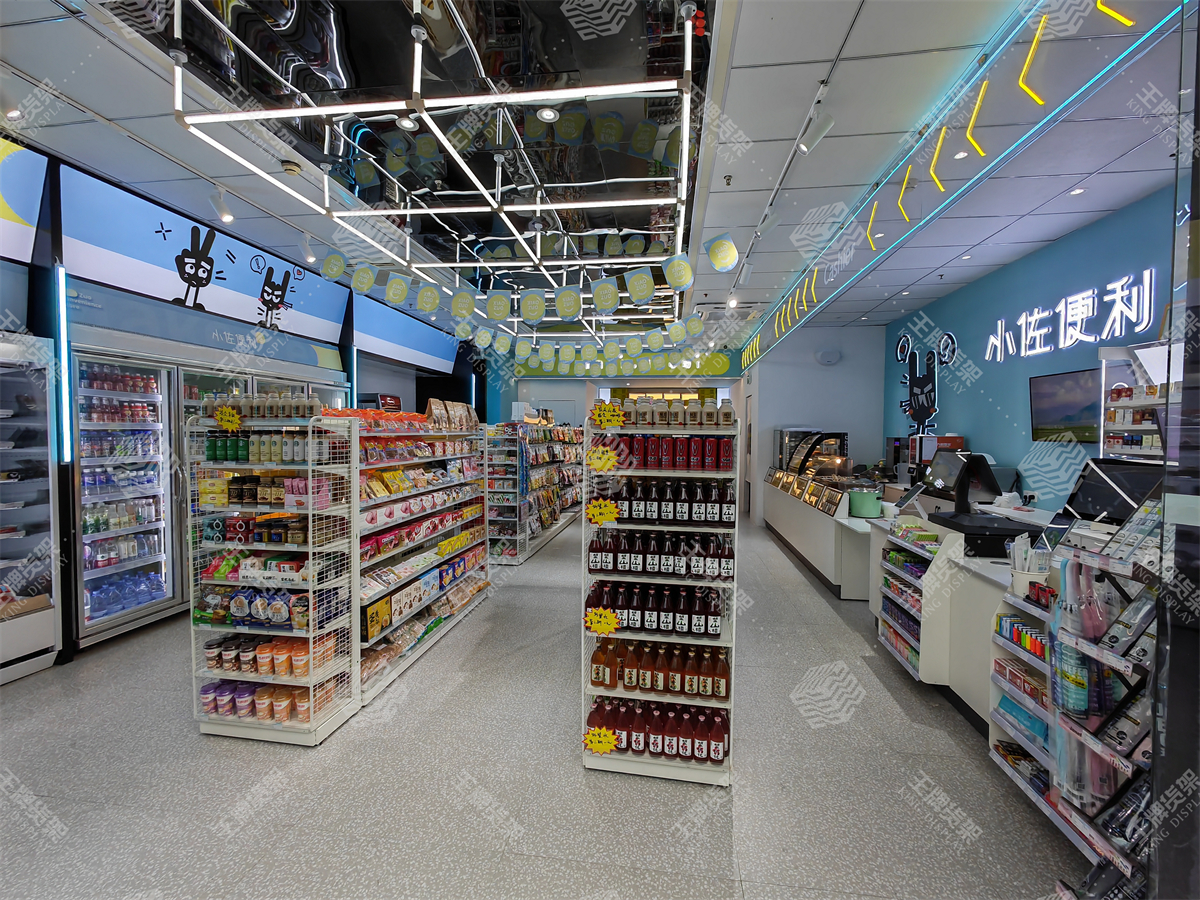 便利店货架，便利店设计，王牌货架，货架