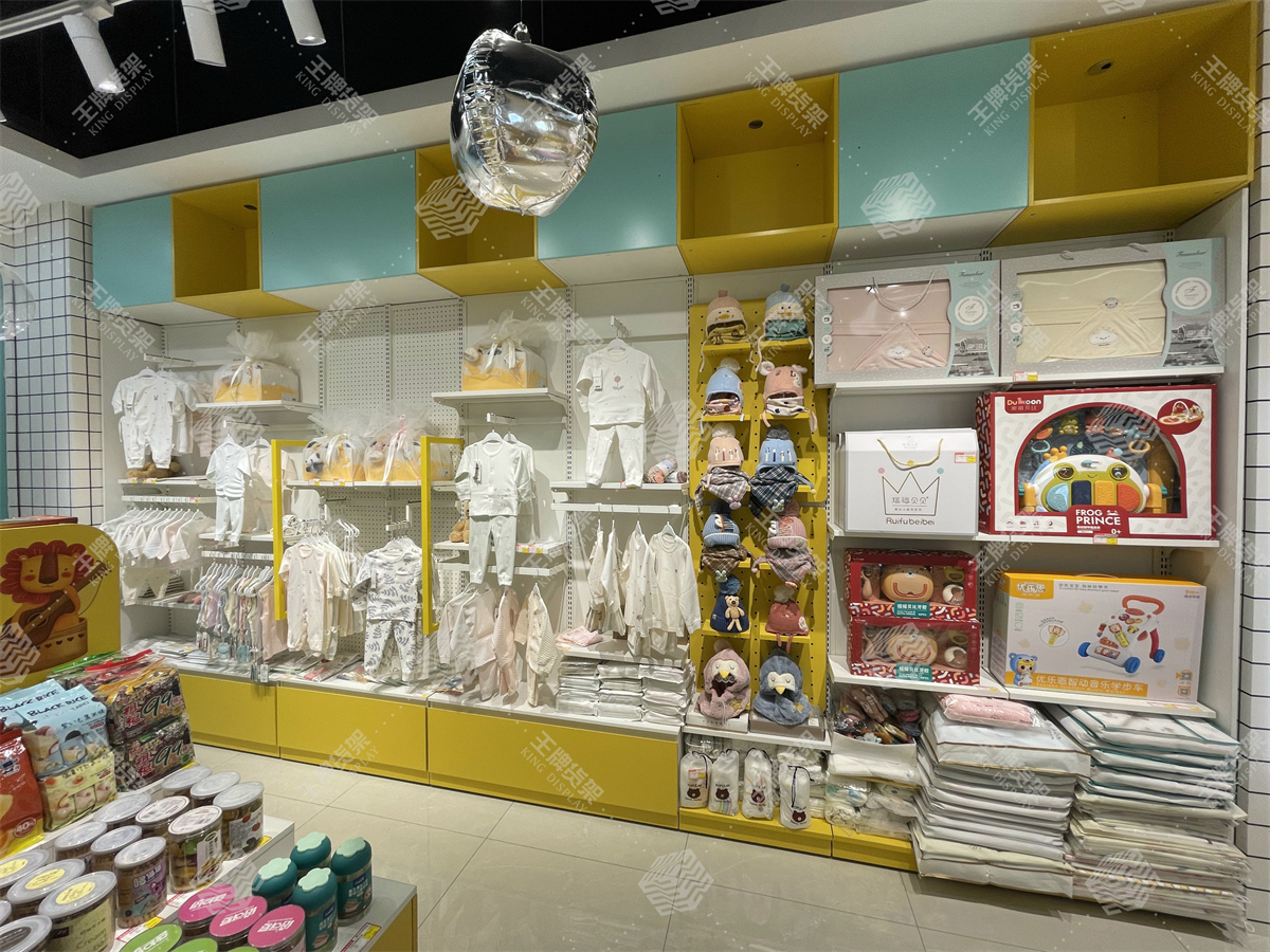 母婴店货架，孕婴店货架，母婴店设计，孕婴店设计