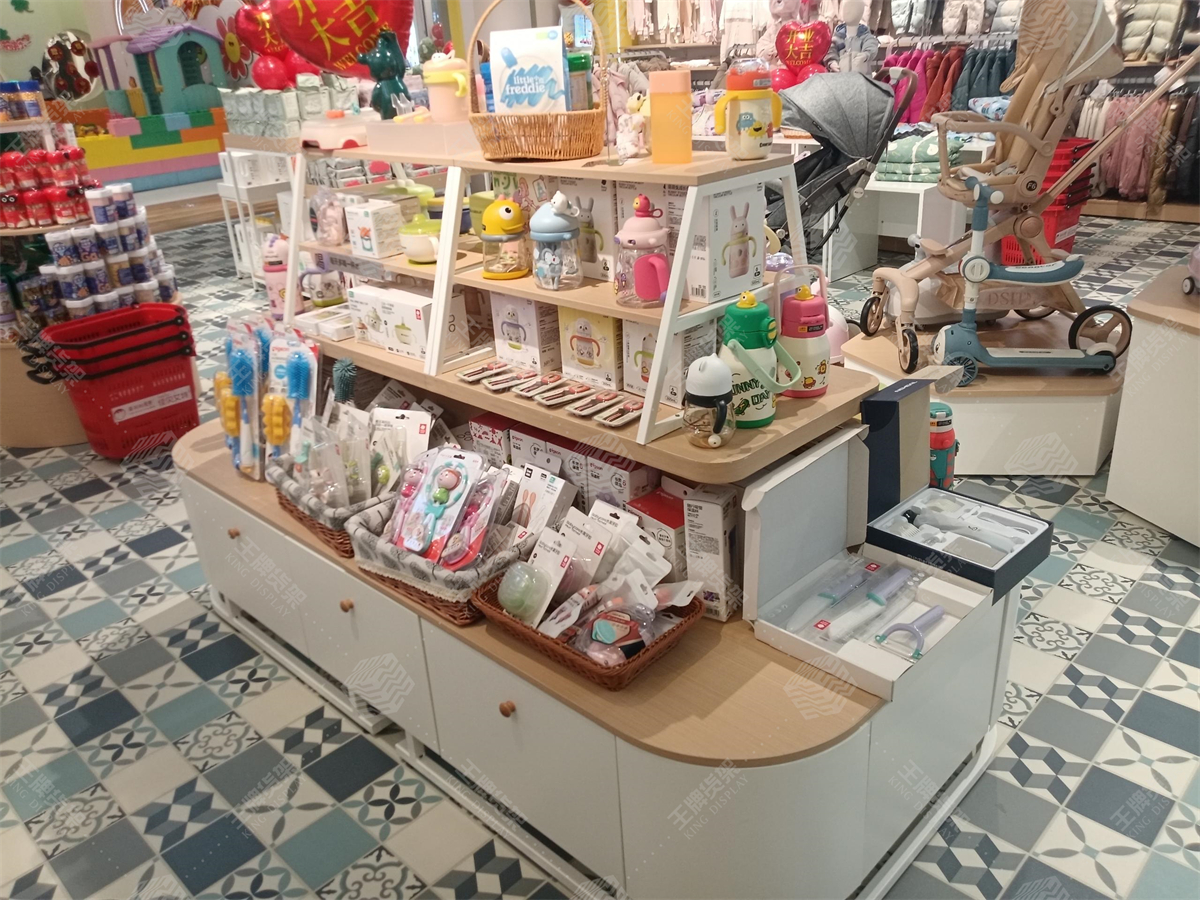 母婴店货架，孕婴店货架，母婴店设计，孕婴店设计