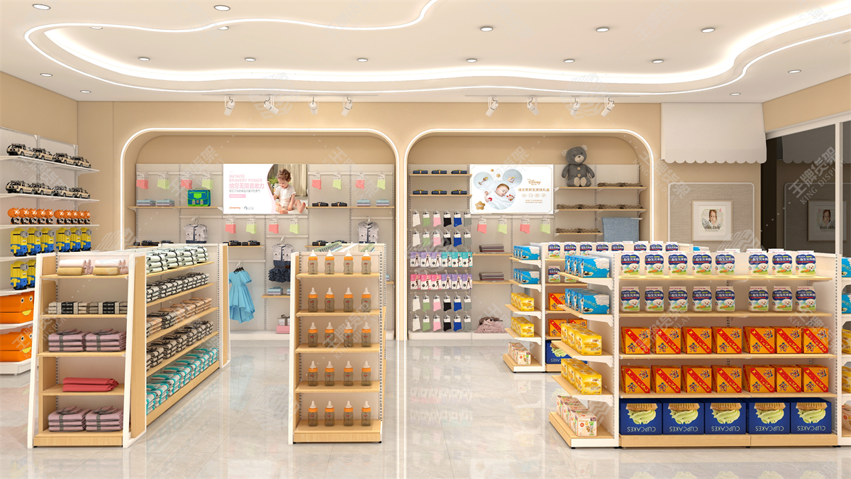 母婴店货架，孕婴店货架，王牌货架