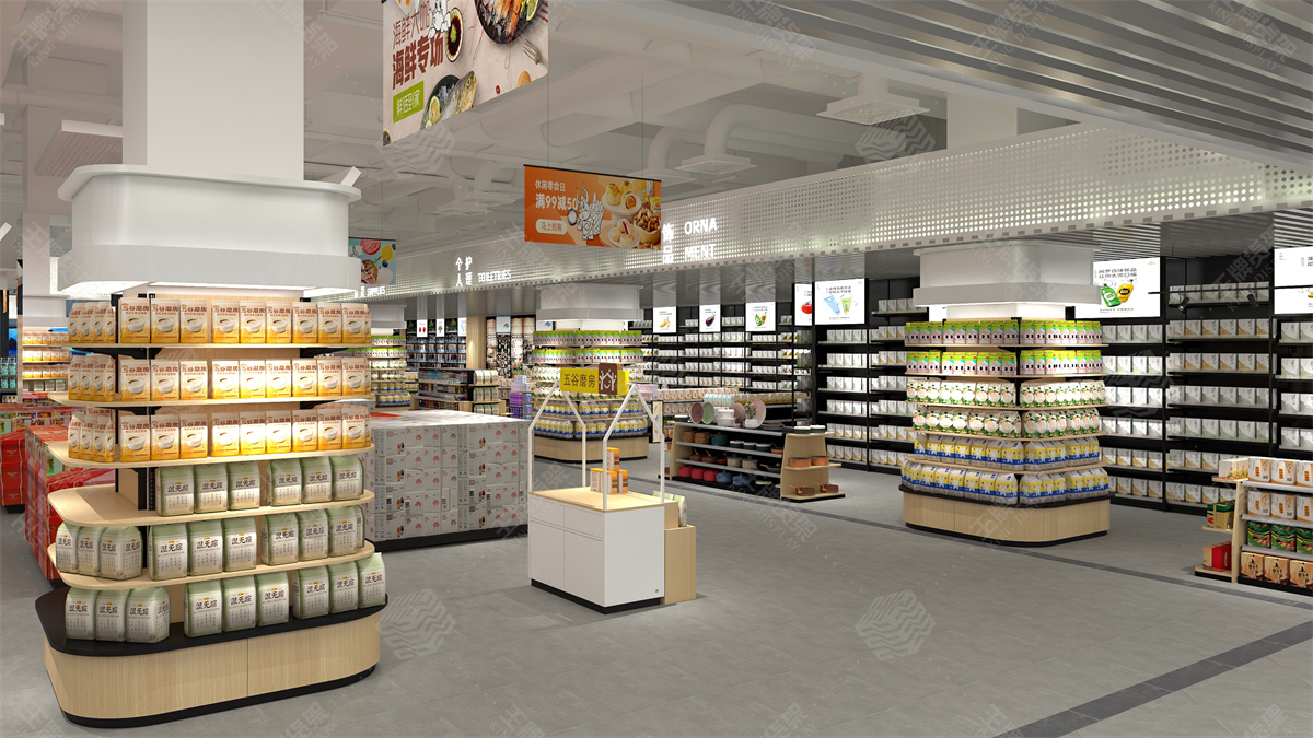 超市货架，超市设计，王牌货架