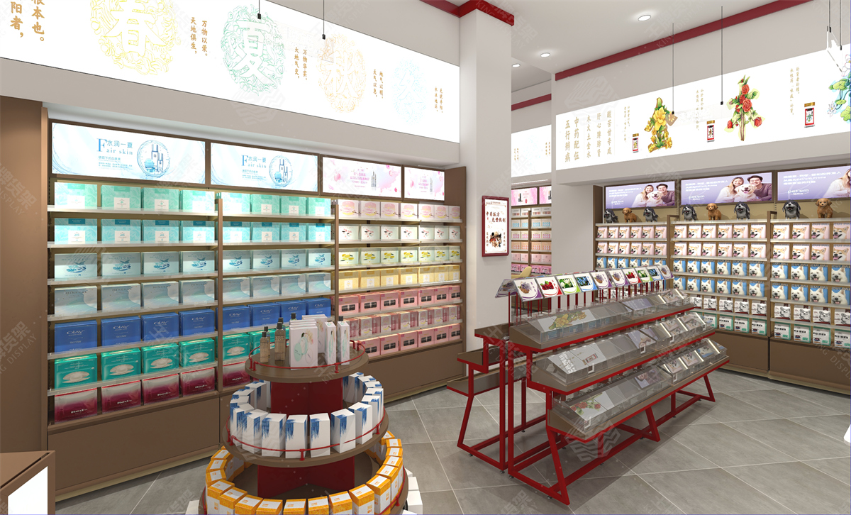 药店货架，药房货架，王牌货架