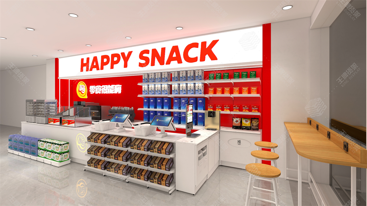 零食店货架,食品店货架,王牌货架