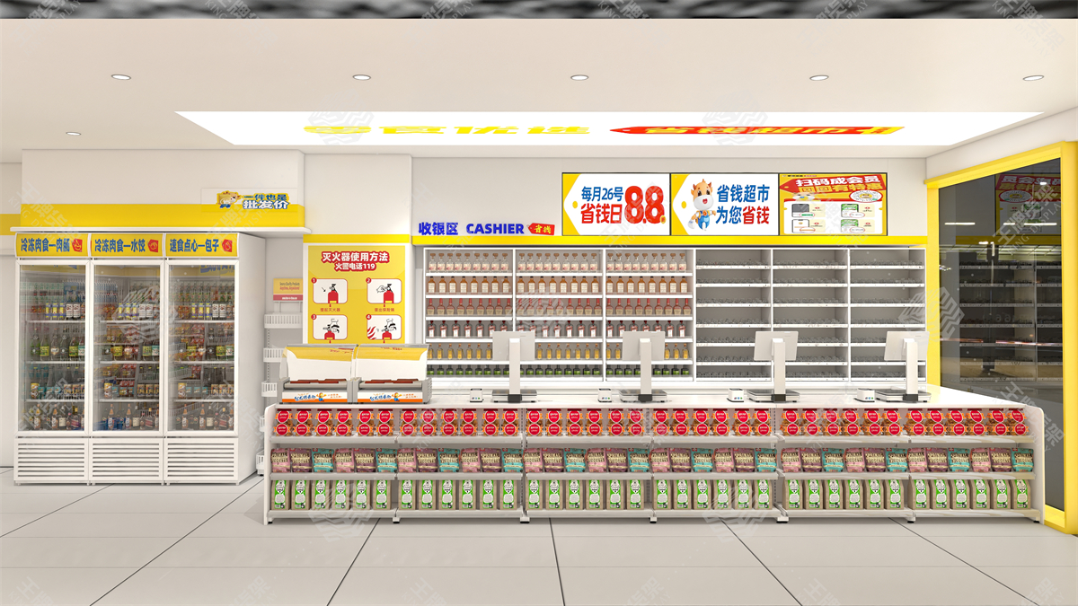 零食店货架，食品店货架，王牌货架