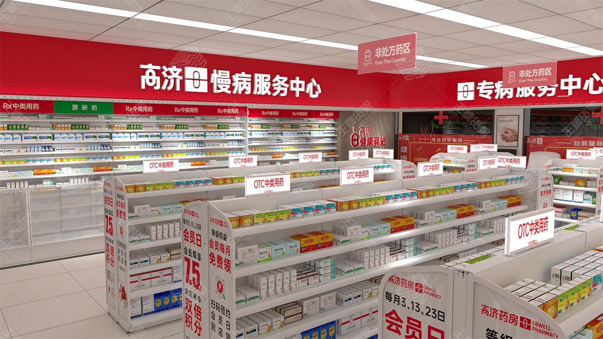 药店货架，药房货架，王牌货架