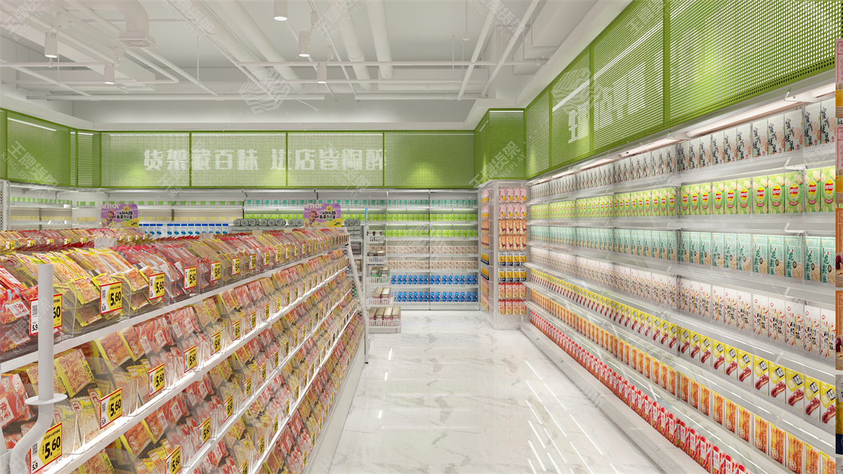 零食店货架，食品店货架，王牌货架
