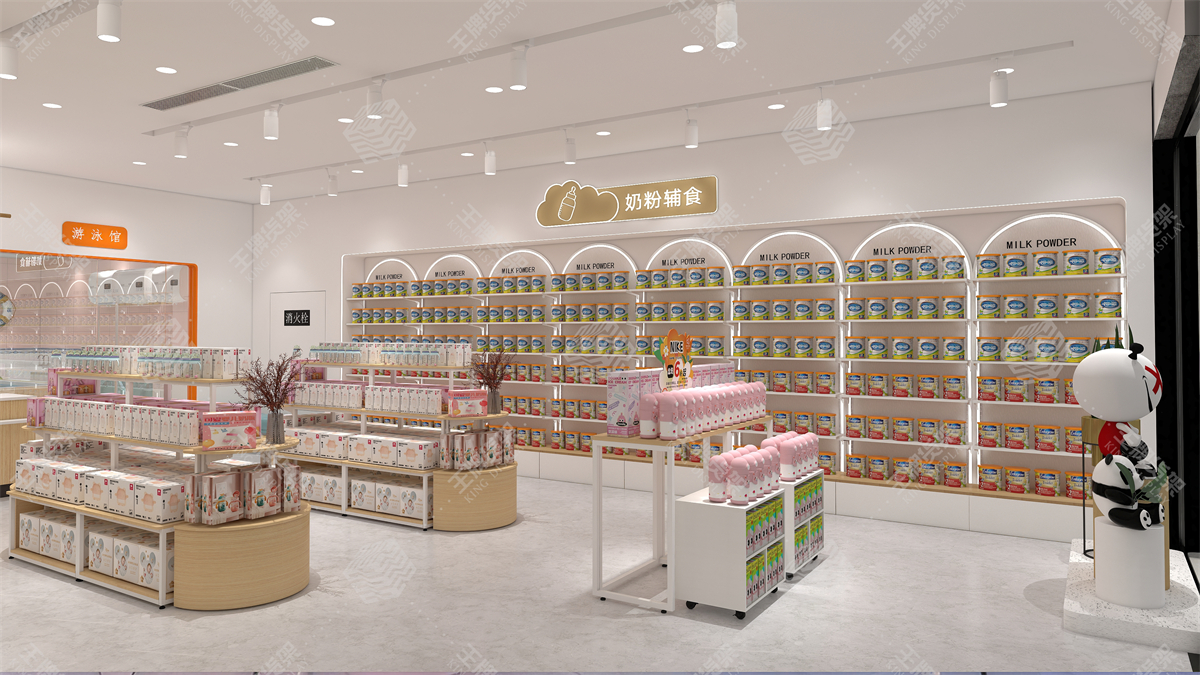 母婴店货架，孕婴店货架，王牌货架
