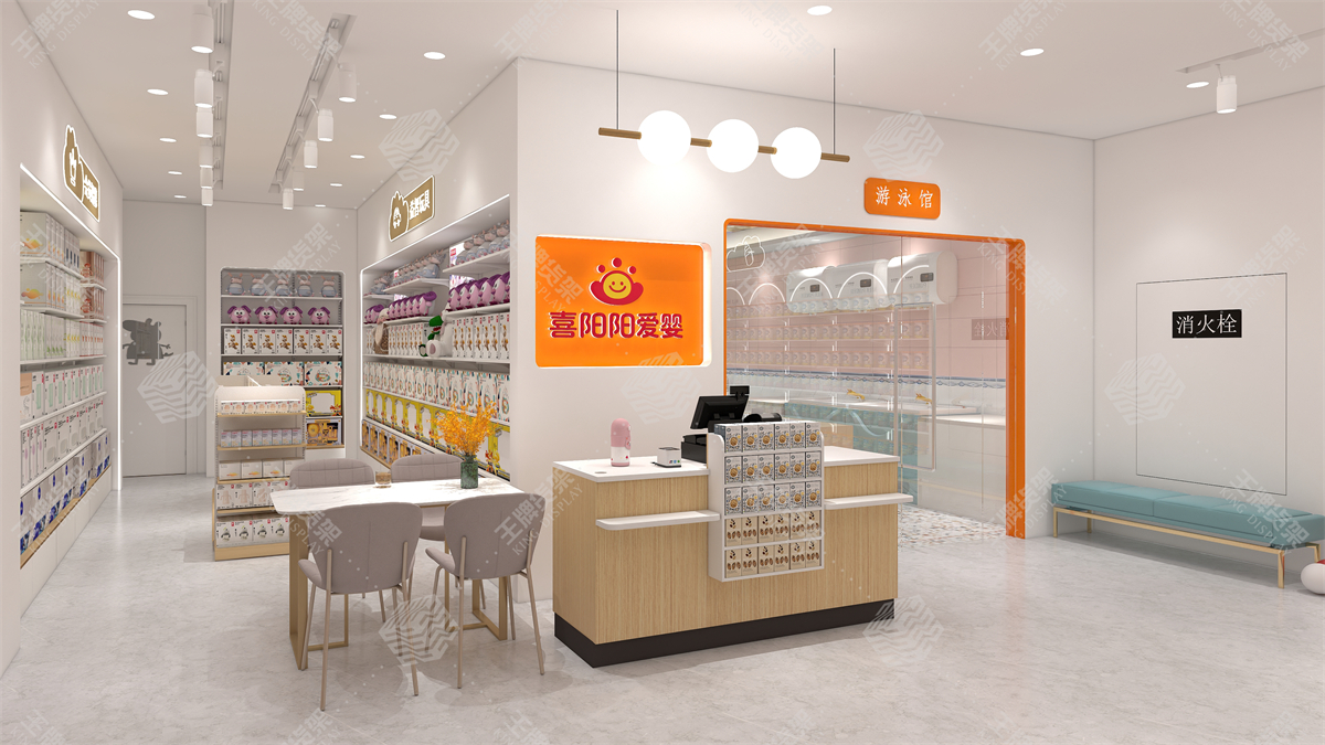 母婴店货架，孕婴店货架，王牌货架