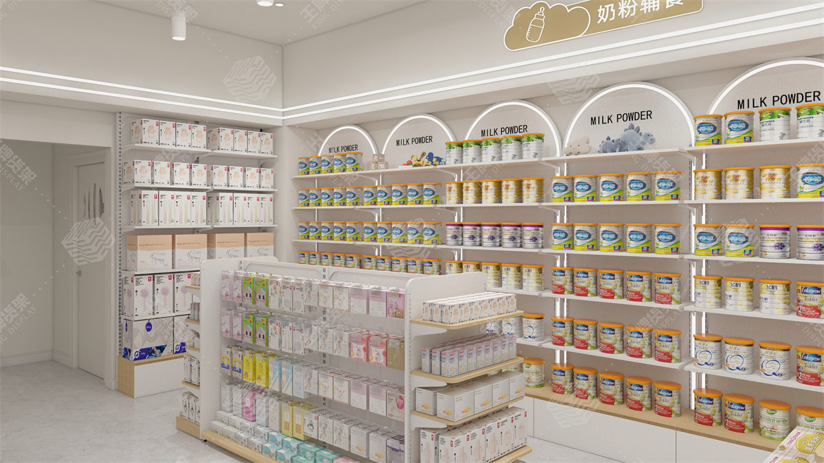 母婴店货架，孕婴店货架，王牌货架