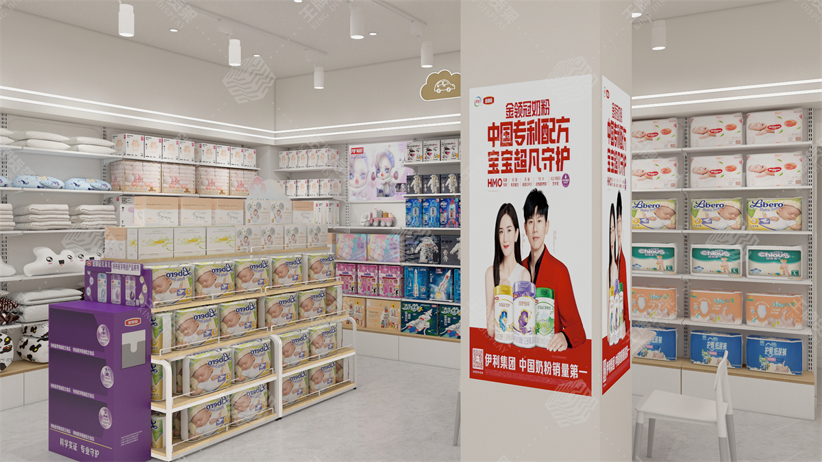 母婴店货架，孕婴店货架，王牌货架