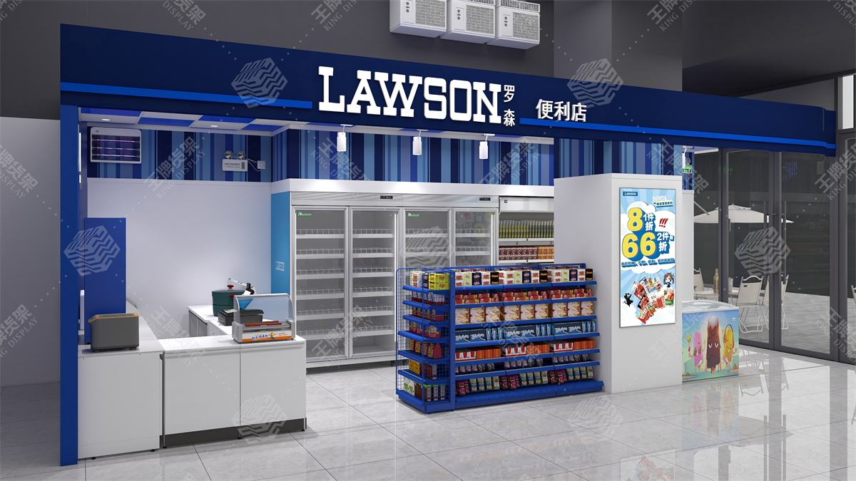便利店，便利店货架，便利店设计，王牌货架