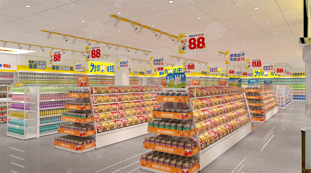 零食店货架，食品店货架，王牌货架