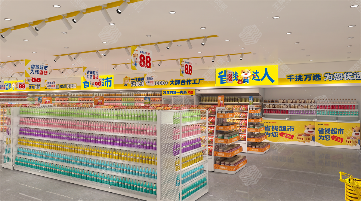 零食店货架，食品店货架，王牌货架