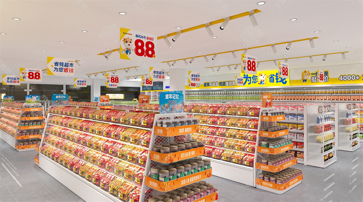 零食店货架，食品店货架，王牌货架